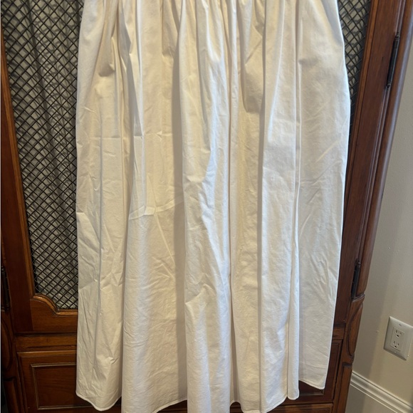 SOLD Staud Ida Midi Dress White XL - Picture 7 of 10